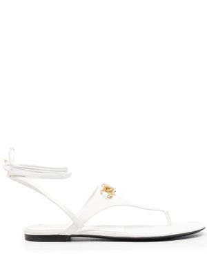 Valentino Garavani sandales VLOGO en cuir - Blanc