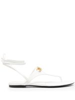 Valentino Garavani sandales VLOGO en cuir - Blanc