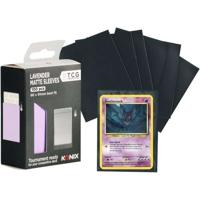 Konix Kaarthoesjes - Matte hoesjes 66 x 91 mm voor wedstrijden - 100 hoesjes - Magic: The Gathering, Pokémon - Lavendelroze
