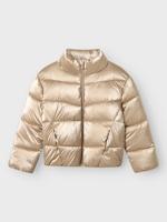 Name it winter winterjas meisjes - bruin - puffer - NkfManon