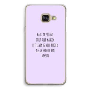 Sprong: Samsung A3 (2017) Transparant Hoesje