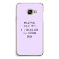 Sprong: Samsung A3 (2017) Transparant Hoesje