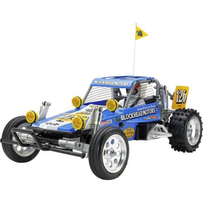 Tamiya RC Wild One OR Blockhead Motor 1:10 Brushed RC modelauto voor beginners Elektro Buggy Achterwielaandrijving Bouwpakket Gelakt