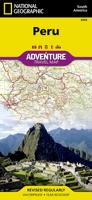 Wegenkaart - landkaart 3404 Adventure Map Peru | National Geographic Wegenkaart - landkaart 3404 Adventure Map Peru | National Geographic