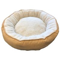 Adori Donut Palmas - Kattenmand - 50 cm Bruin Wit - thumbnail