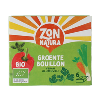 Groentebouillon tablet 11 gram bio 6 Stuks