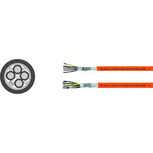 Helukabel TOPSERV® 112 Servokabel 4 G 35 mm² + 2 x 1.50 mm² Oranje 707287 100 m