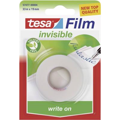 tesa 57477-00004-03 tesafilm Invisible Transparant (l x b) 33 m x 19 mm 1 stuk(s)