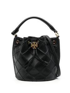 Tory Burch sac seau à coutures losanges - Noir