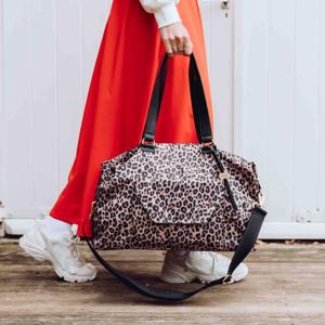 Weekendtas panterprint - 32 x 48 x 24 cm - 37 liter - MŌSZ Sandy