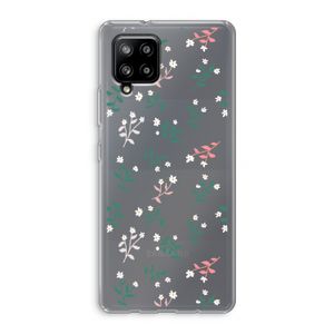 Small white flowers: Samsung Galaxy A42 5G Transparant Hoesje