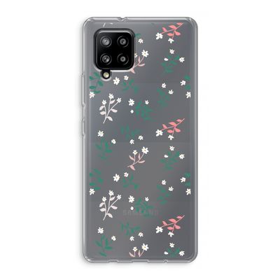 Small white flowers: Samsung Galaxy A42 5G Transparant Hoesje