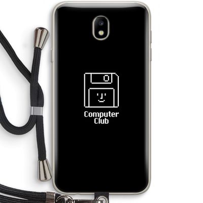 Hello: Samsung Galaxy J7 (2017) Transparant Hoesje met koord