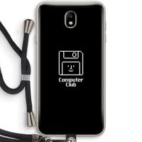 Hello: Samsung Galaxy J7 (2017) Transparant Hoesje met koord