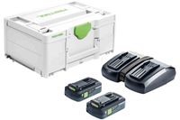 Festool Accessoires SYS 18V 2x4,0/TCL 6 DUO Energie-set - 577109