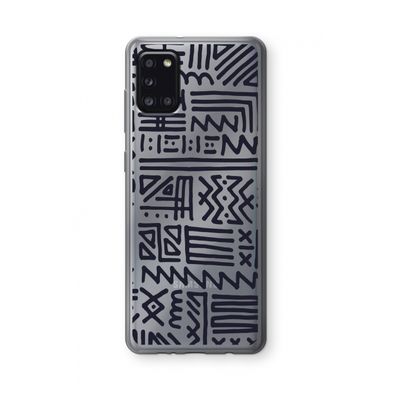 Marrakech print: Samsung Galaxy A31 Transparant Hoesje