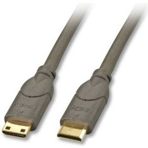Lindy 2m HDMI CAT2 HDMI kabel HDMI Type C (Mini) Zwart