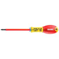 Expert by Facom Geïsoleerde Schroevendraaier 1000V | PZ1 x 100 - E165418 Expert by Facom Geïsoleerde Schroevendraaier 1000V | PZ1 x 100 - E165418
