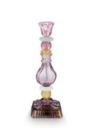 Pip Studio Kaarsenhouder Glas Bead Lila 28cm