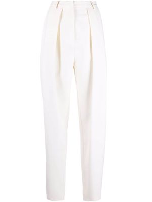 Magda Butrym pantalon fuselé à taille haute - Tons neutres