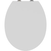 Allibert Coda Toiletbril Met Valrem - Glanzend Wit - thumbnail