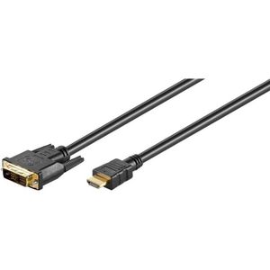 Goobay MMK 630-200 G 2.0m (HDMI-DVI) 2 m DVI-D