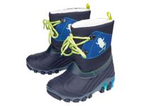 lupilu Jongens snowboots met LED-licht (24, Marineblauw)