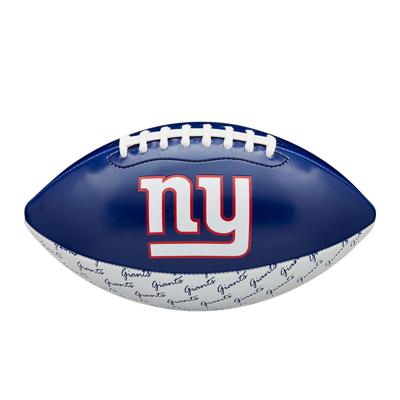 BALÓN FÚTBOL AMERICANO WILSON NFL PEEWEE NEW YORK GIANTS