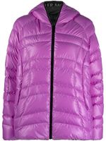 Moncler veste à capuche matelassée - Violet