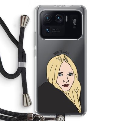 Ashley: Xiaomi Mi 11 Ultra Transparant Hoesje met koord