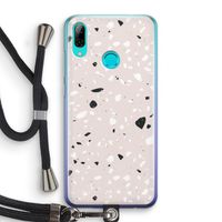 Terrazzo N°20: Huawei P Smart (2019) Transparant Hoesje met koord