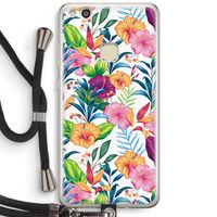 Tropisch 2: Huawei Ascend P10 Lite Transparant Hoesje met koord