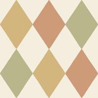 Dutch Wallcoverings Langtan - Kalas Yellow/Red/Green - Geel/Rood/Groen