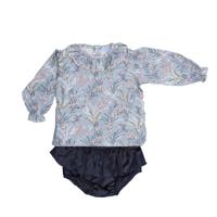 Mac ilusion bloomer setje blauw