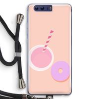 Donut: Honor 9 Transparant Hoesje met koord
