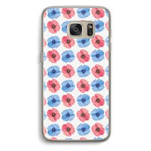 Klaproosjes: Samsung Galaxy S7 Transparant Hoesje