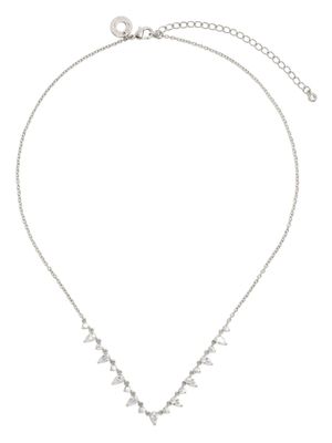 Kenneth Jay Lane Halsketting verfraaid met kristallen - Zilver Kenneth Jay Lane Halsketting verfraaid met kristallen - Zilver