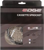 Cassette 10 speed Edge CS-M6010 11-42T - zilver/zwart Cassette 10 speed Edge CS-M6010 11-42T - zilver/zwart