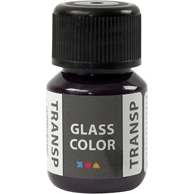 Creativ Company Glass color transparent, violet, 30 ml/ 1 fles