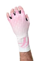 Double Ff Aero Race Glove Skeelerhandschoen (roze / Wit) S Roze / Wit