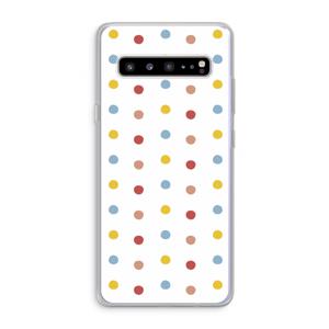 Bollen: Samsung Galaxy S10 5G Transparant Hoesje