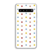 Bollen: Samsung Galaxy S10 5G Transparant Hoesje - thumbnail