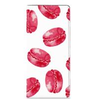 Samsung Galaxy A22 5G | Flip Style Cover | Pink Macarons