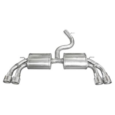 InoxCar uitlaat passend voor Audi A3 (8V) Sportback S3 2.0i TFSI 300pk 2013- 2x80mm X-Rac IXAUS301XR80