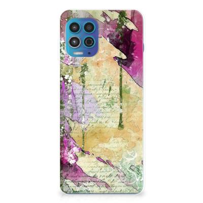 Smartphone hoesje Motorola Moto G100 Letter Painting Smartphone hoesje Motorola Moto G100 Letter Painting