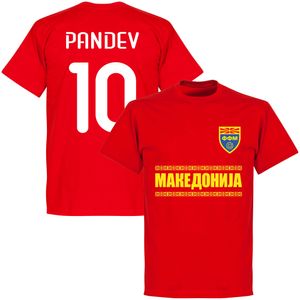 Macedonië Pandev 10 Team T-Shirt