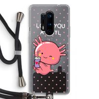 Love You A Lotl: OnePlus 8 Pro Transparant Hoesje met koord