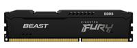 Kingston FURY Beast Werkgeheugenset voor PC DDR3 8 GB 2 x 4 GB Non-ECC 1866 MHz 240-pins DIMM CL10 KF318C10BBK2/8