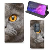 Smartphone hoesje Motorola One Zoom Britse Korthaar