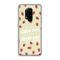 Don't forget to have a great day: OnePlus 8 Pro Transparant Hoesje